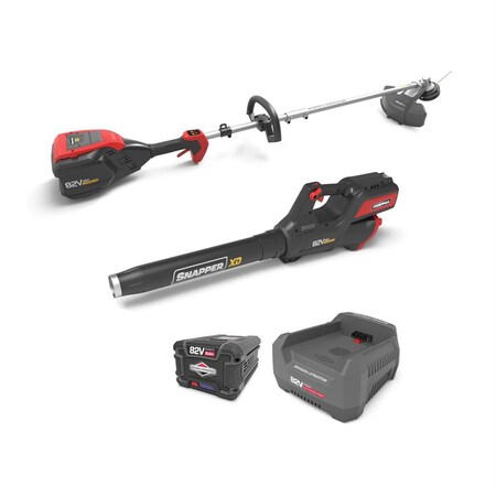 Briggs & Stratton Snapper Clean Up Bundle Blower String Trimmer Battery Rapid Charger 1687885
